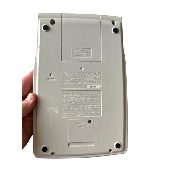 Sharp EL-1750V 12-Digit 2-Color Printing Calculator With Battery Compartment Cov - Picture 2 of 4